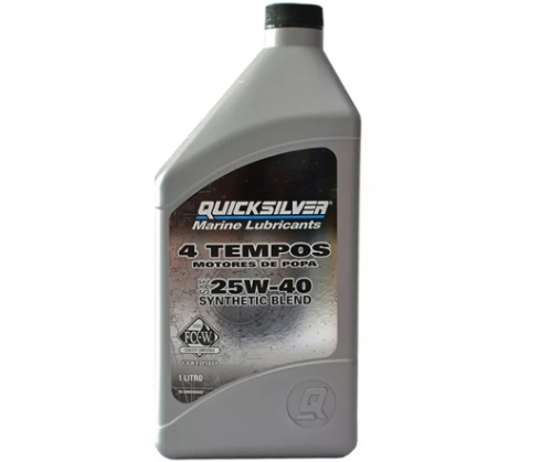 Óleo QuickSilver 25W40, 4 Tempos, High Performance