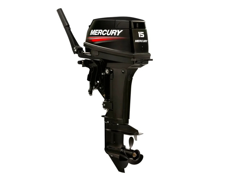 Motor de Popa Mercury 15HP Super, 2 Tempos