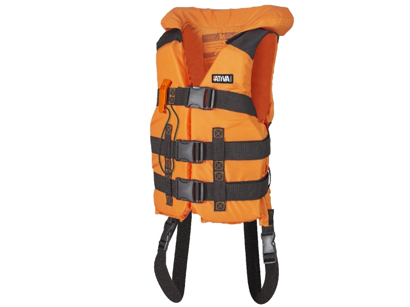 Colete Jaleco Salva - Vidas Ativa, Classe III, Polietileno, Laranja