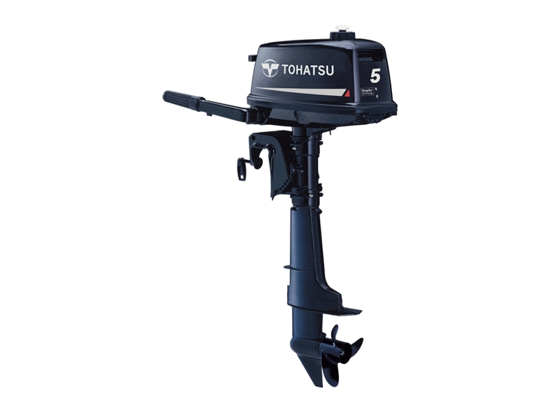 Motor Tohatsu - 5HP BDS, Partida Manual, 2 Tempos