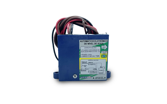 Automático Eletrônico de Nível D'Água p/ Bombas de Porão