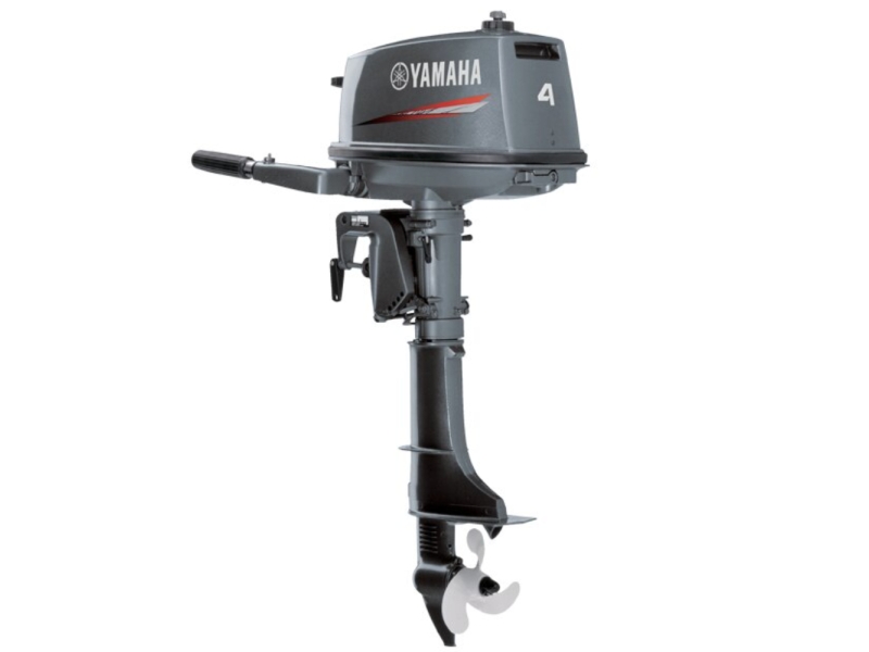 Motor de Popa Yamaha, 4HP, 2 Tempos, Portátil
